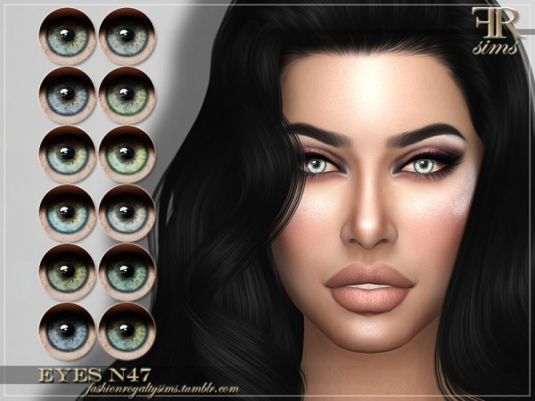  The Sims Resource: Eyes N47 by FashionRoyaltySims