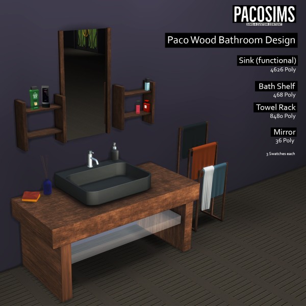  Paco Sims: Wood Bathroom Design