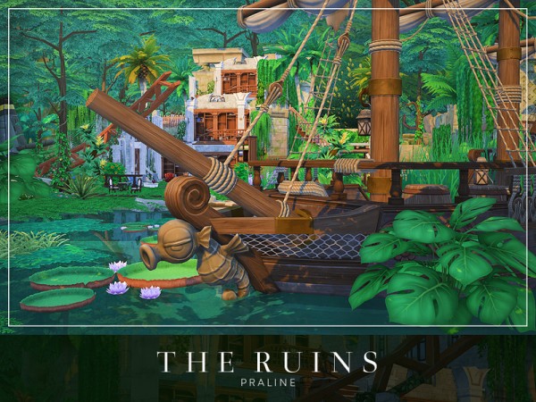  The Sims Resource: The Ruins by Pralinesims