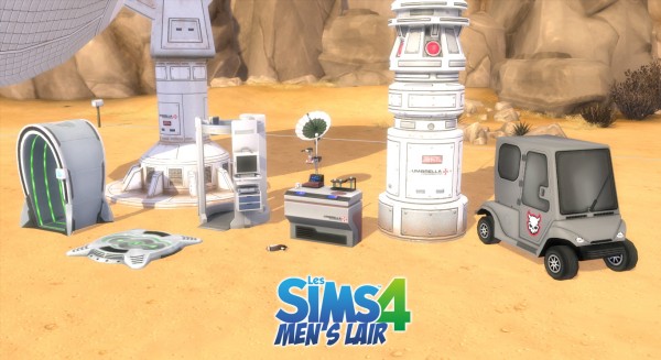  Luniversims: Pack of objects Crazy Savant by Xenos Artefact