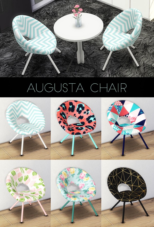  Kenzar Sims: Augusta Chair