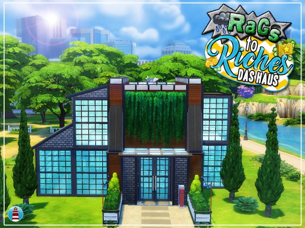  Akisima Sims Blog: Rags to Riches House