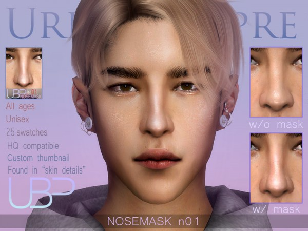  The Sims Resource: Nosemask N01 by Urielbeaupre