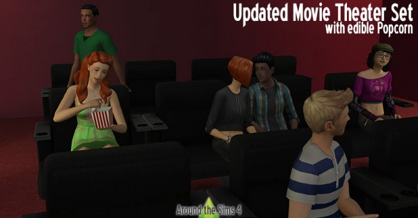  Around The Sims 4: Movie Theater