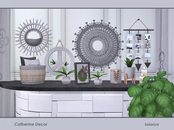  The Sims Resource: Catherine Decor by soloriya