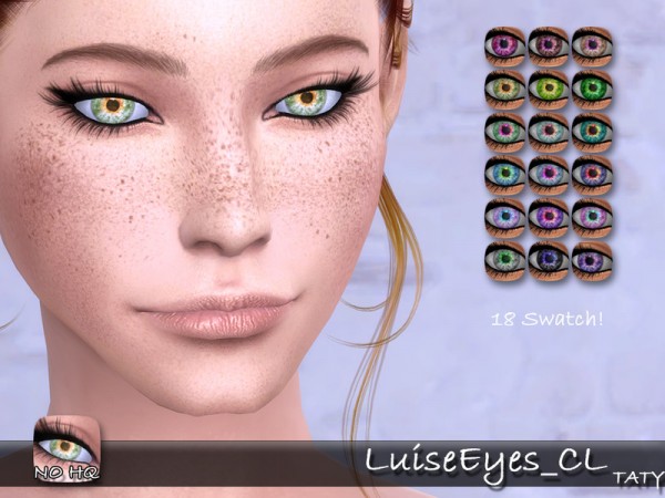  The Sims Resource: Luise Eyes by tatygagg