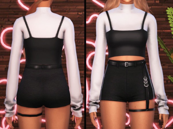  The Sims Resource: Julia Top by Benevolence c