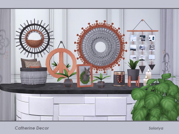  The Sims Resource: Catherine Decor by soloriya