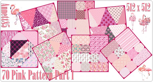  Annett`s Sims 4 Welt: Collection 70 Pink Pattern   Part 1