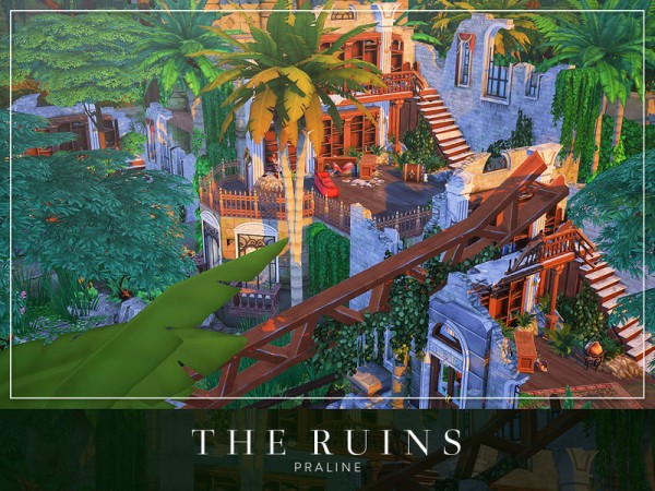 The Sims Resource: The Ruins by Pralinesims