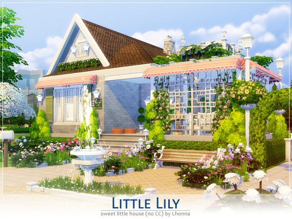  The Sims Resource: Little Lily House by Lhonna