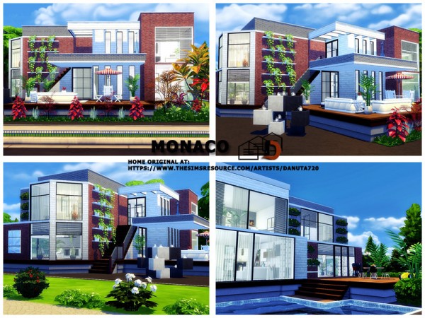  The Sims Resource: Monaco House by Danuta720