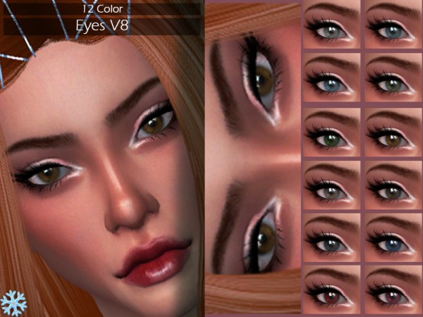  The Sims Resource: Eyes V8 by Lisaminicatsims
