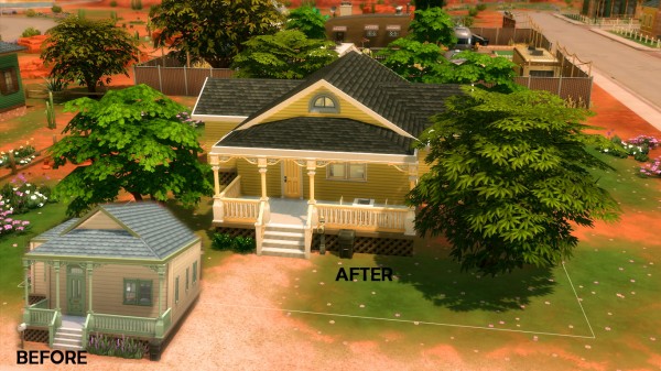 Mod The Sims: Strangerville renew 4   Carpophagous corner (starter)   NO CC by iSandor