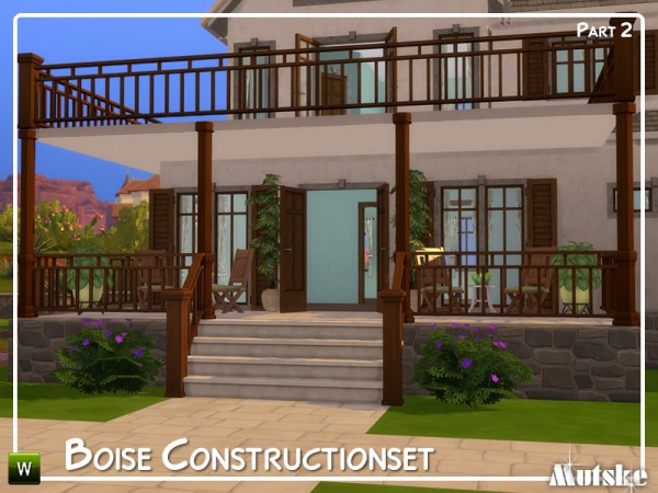  The Sims Resource: Boise Construction set Part 2 by mutske