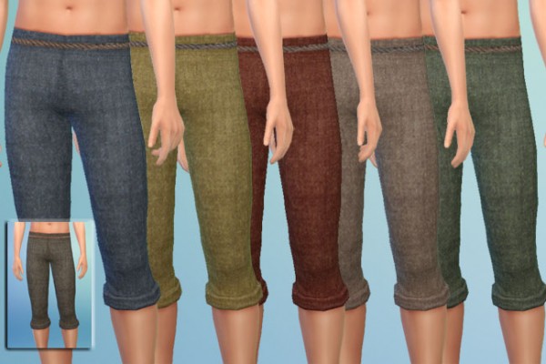 Blackys Sims 4 Zoo: VikingTop and Pants 3 by mammut • Sims 4 Downloads
