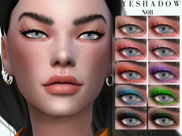  The Sims Resource: Eyeshadow N08 by Merci