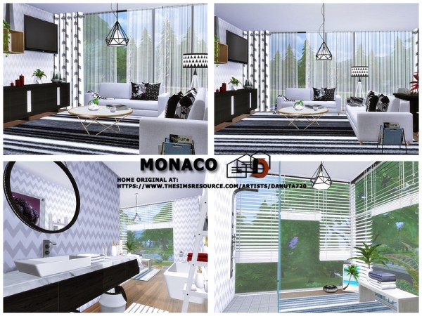  The Sims Resource: Monaco House by Danuta720