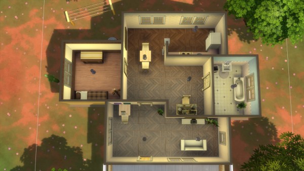  Mod The Sims: Strangerville renew 4   Carpophagous corner (starter)   NO CC by iSandor