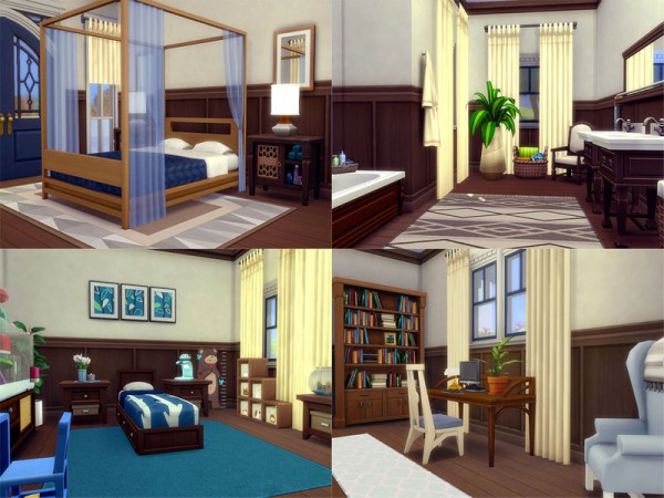  The Sims Resource: BlueBell house   Nocc by sharon337
