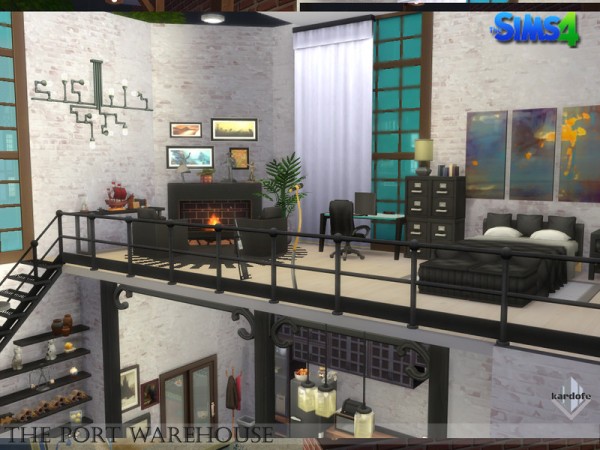 The Sims Resource: The port warehouse by kardofe • Sims 4 Downloads