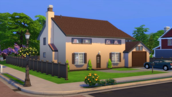 Mod The Sims: The Simpsons' House by CarlDillynson • Sims 4 Downloads