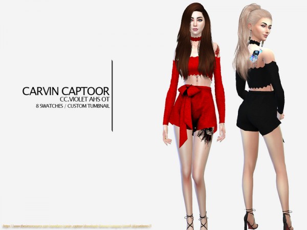  The Sims Resource: Violet Ahsot by carvin captoor