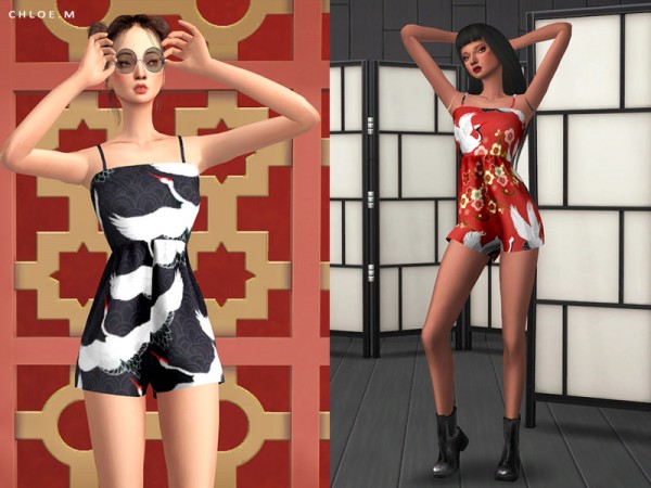  The Sims Resource: Jumpsuit by ChloeMMM