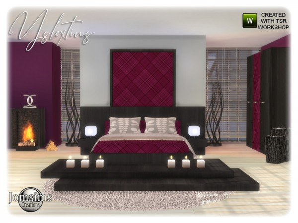  The Sims Resource: Yslextius bedroom by jomsims