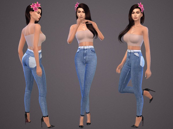  The Sims Resource: Ebony by aesthetic