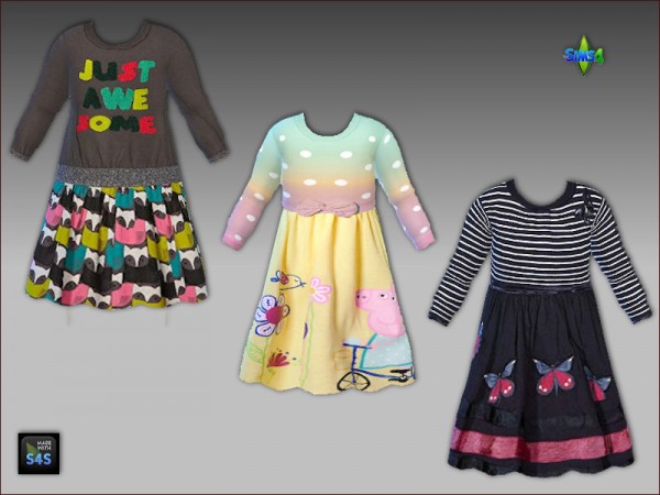  Arte Della Vita: Dresses and high socks for toddler girls
