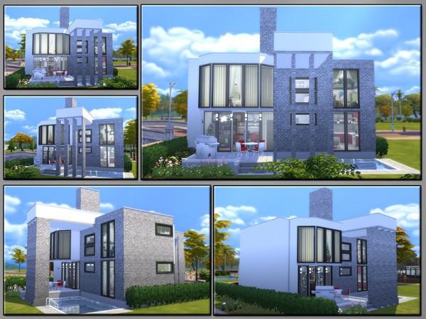  The Sims Resource: Lucky Happening House by matomibotaki