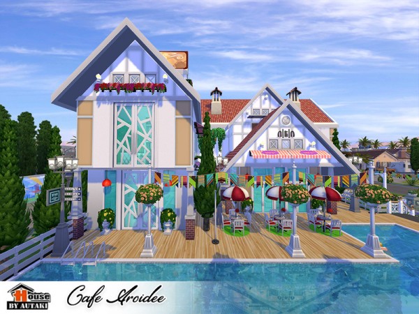  The Sims Resource: Cafe Aroidee by autaki
