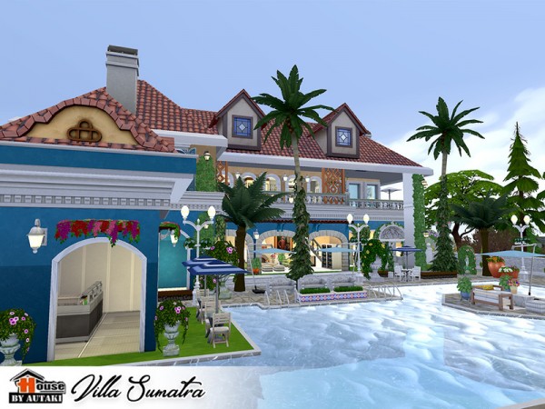  The Sims Resource: Villa Sumatra by autaki