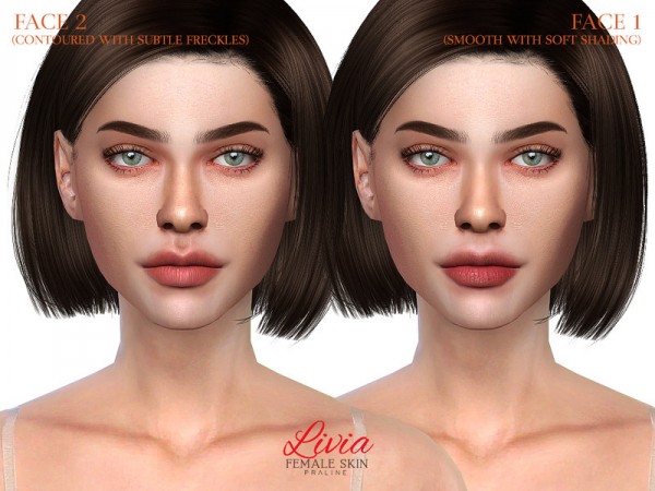  The Sims Resource: Livia Skin by Pralinesims