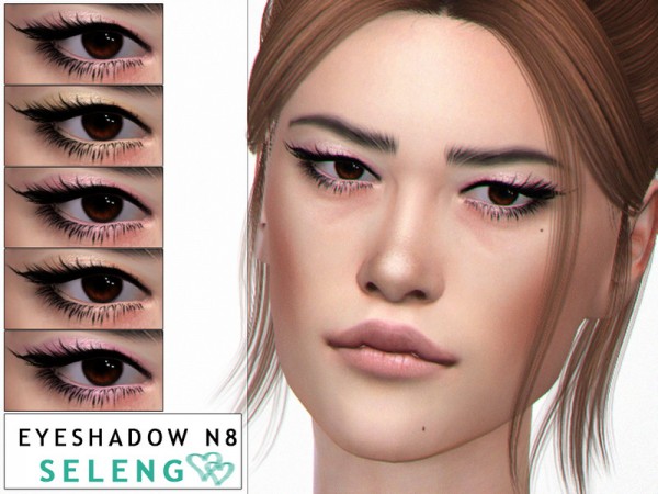  The Sims Resource: Eyeshadow N8 by Seleng
