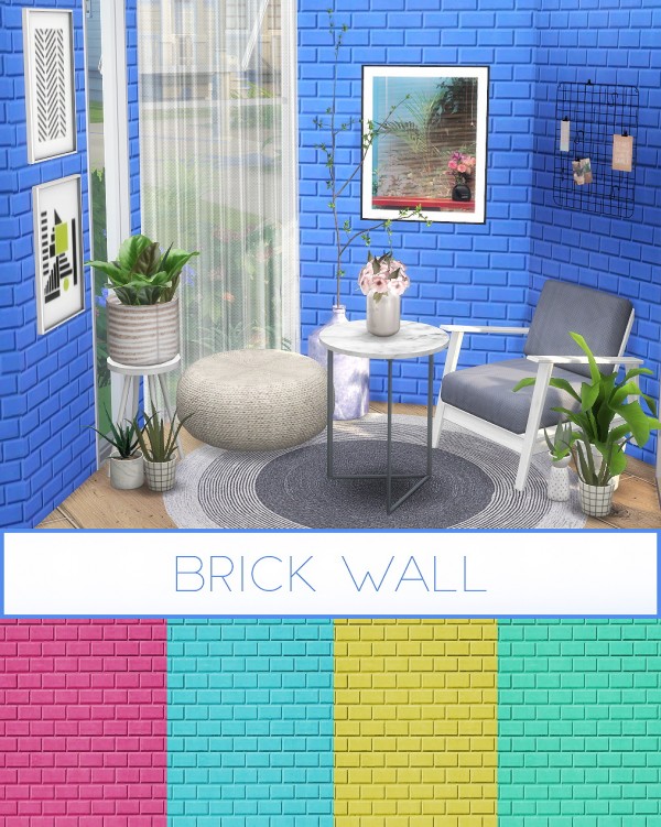  Kenzar Sims: Brick walls