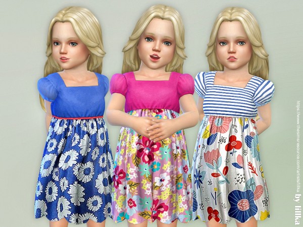  The Sims Resource: Toddler Dresses Collection P87 by lillka