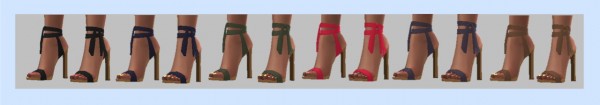  Sims 4 Sue: Madlen`s Zannone Shoes Recolored