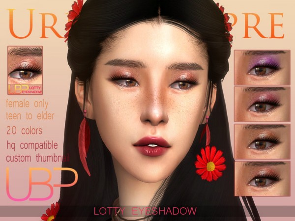  The Sims Resource: Lotty eyeshadow by Urielbeaupre