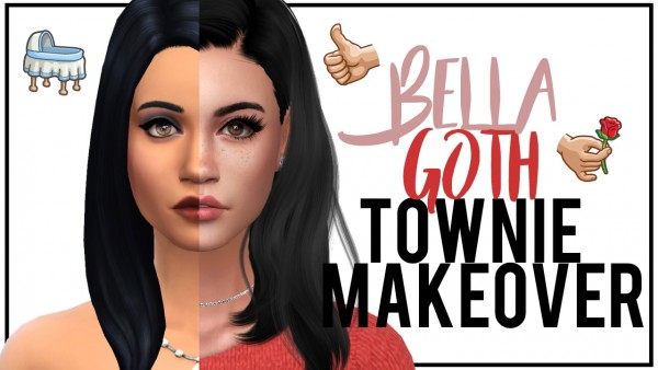  Models Sims 4: Bella Goth