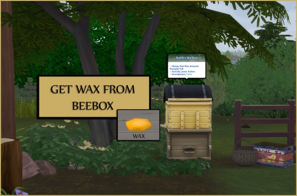  Mod The Sims: Wax From Seasons Beebox by icemunmun