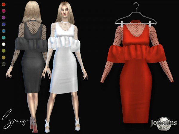  The Sims Resource: Xens dress by jomsims