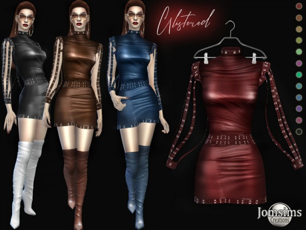  The Sims Resource: Glistered dress by jomsims