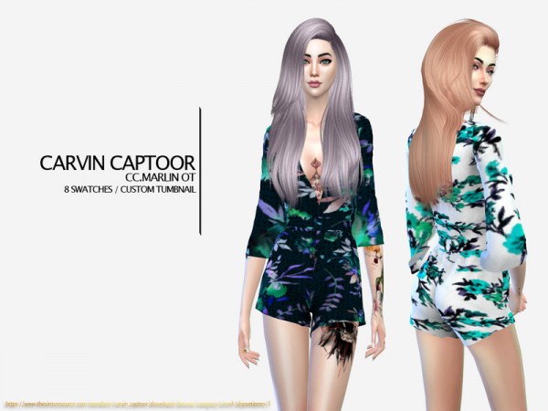  The Sims Resource: Marlhy Outfit by carvin captoor
