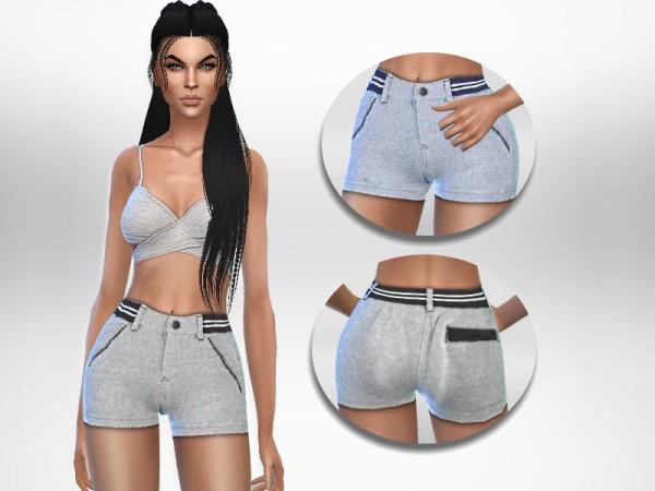  The Sims Resource: Casual shorts by Puresim
