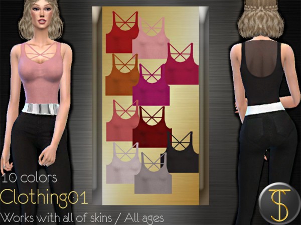  The Sims Resource: Clothing 01 by turksimmer