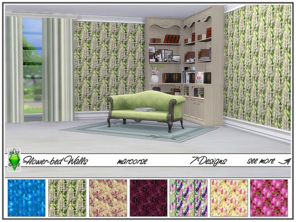  The Sims Resource: Flower bed Walls by marcorse