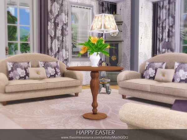  The Sims Resource: Happy Easter House by MychQQQ