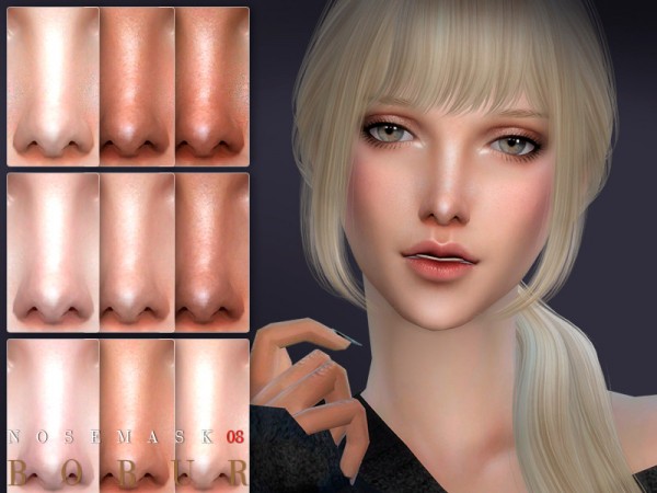  The Sims Resource: Nose 08 by Bobur3